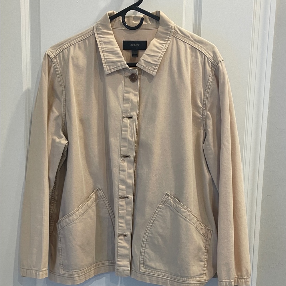 J. Crew Women's Beige Utility Jacket